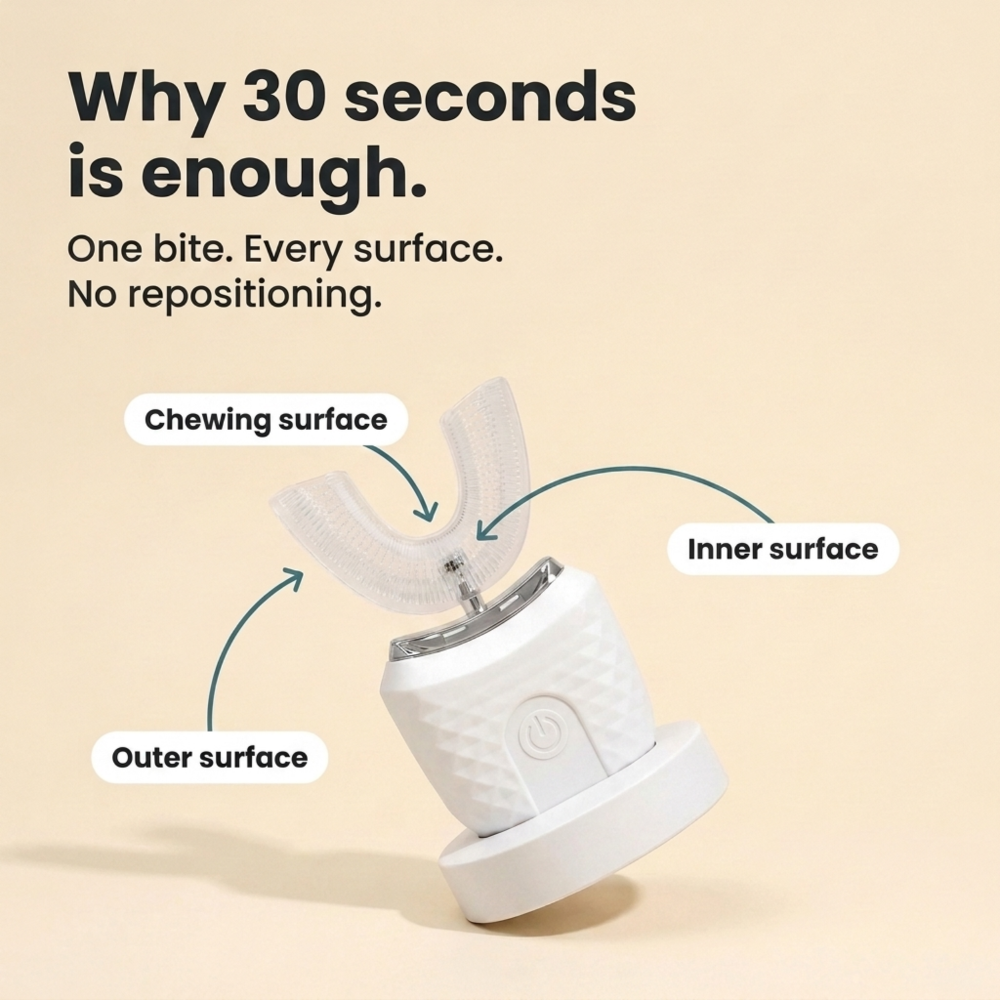 U-Shaped Electric Toothbrush